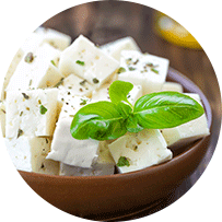 کاهش کالری و افزایش ارزش تغذیه ای و محتوای فیبری پنیر
